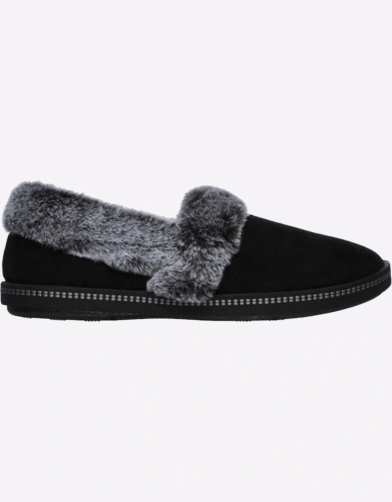 Skechers Cozy Campfire-Team Toasty Memory Foam Womens Slippers Black