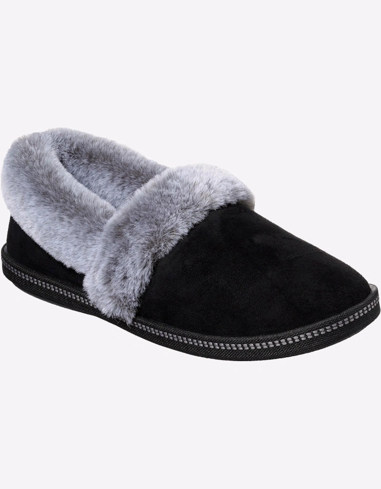 Skechers Cozy Campfire-Team Toasty Memory Foam Womens Slippers Black