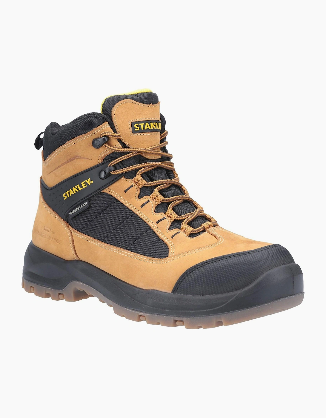 Stanley Berkeley Waterproof Mens Safety Boots Honey