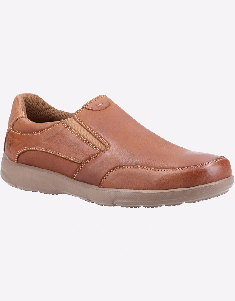 Hush Puppies Aaron Memory Foam Mens Shoes Brown