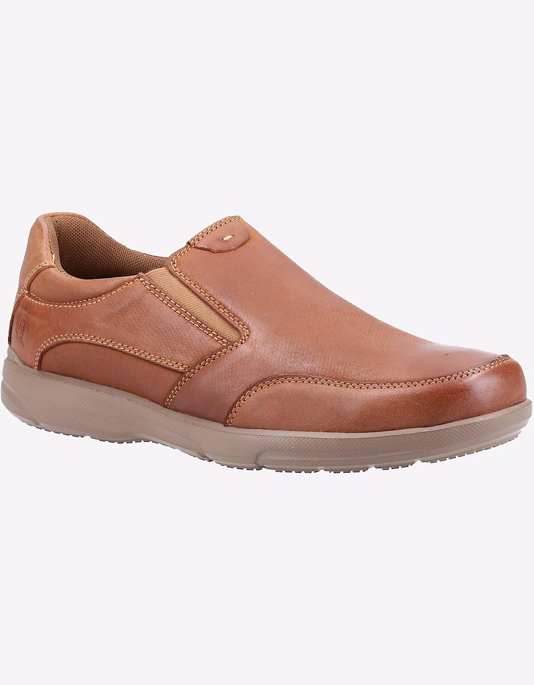 Hush Puppies Aaron Memory Foam Mens Shoes Brown