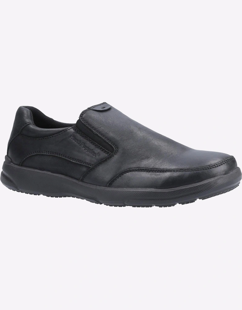 Hush Puppies Aaron Memory Foam Mens Shoes Black
