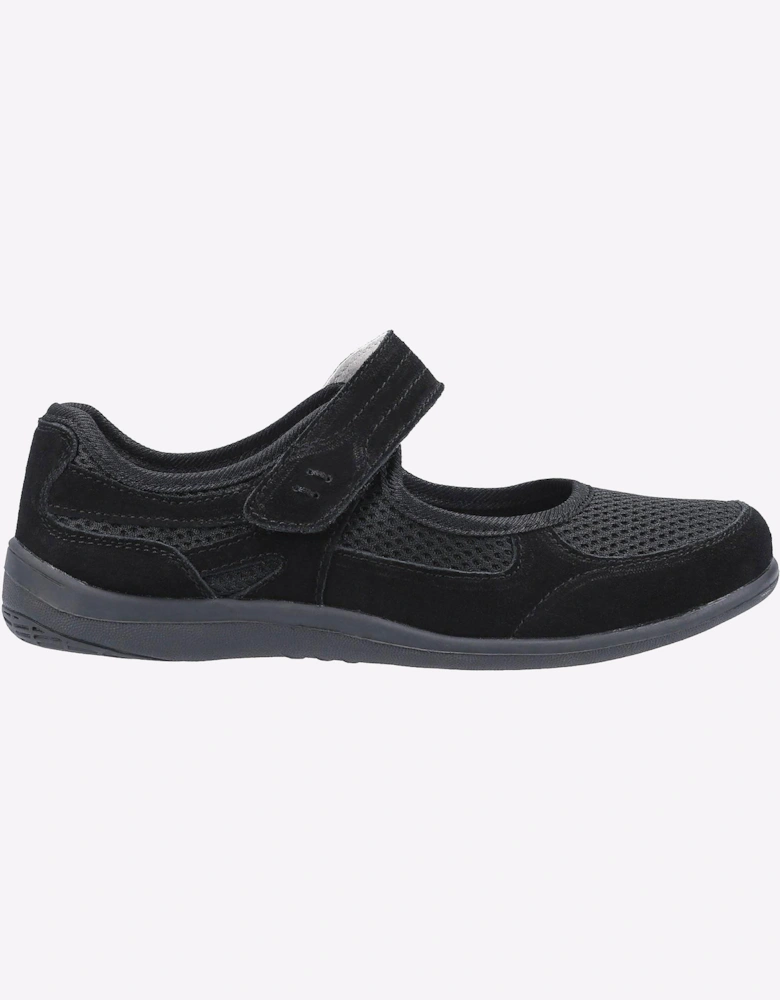 Fleet & Foster Morgan Memory Foam Womens Shoes Black