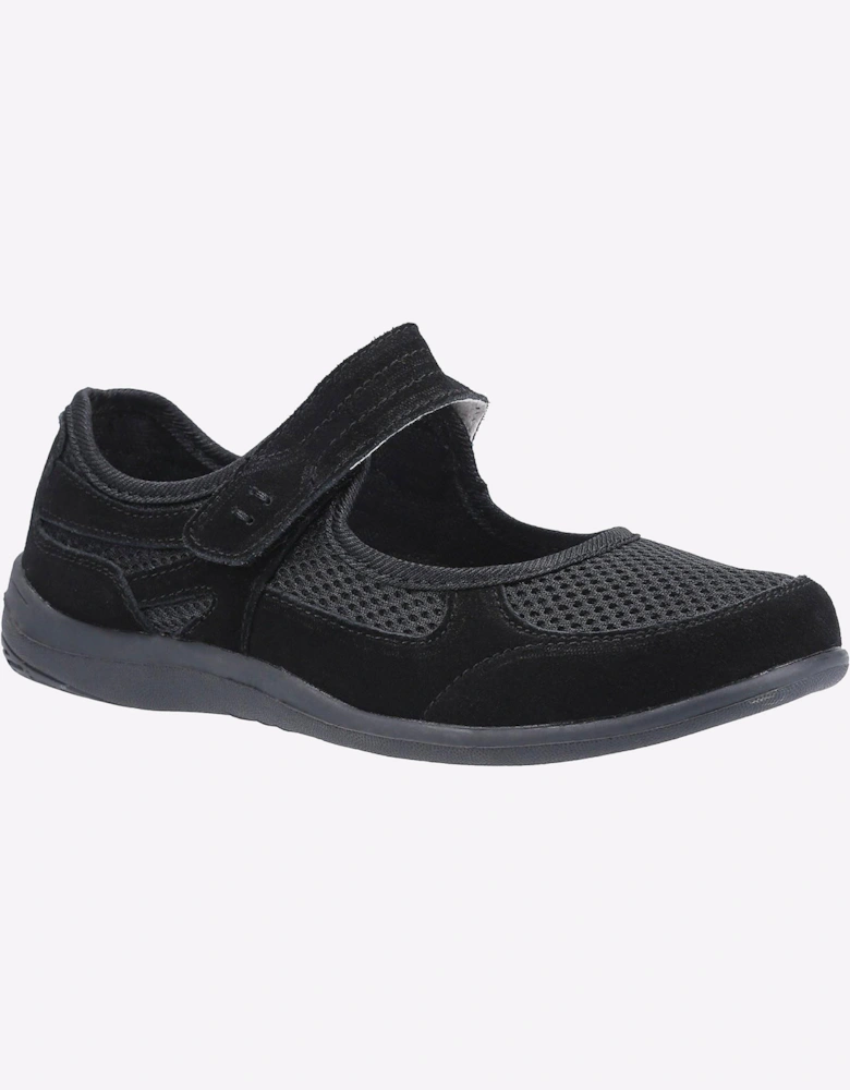 Fleet & Foster Morgan Memory Foam Womens Shoes Black