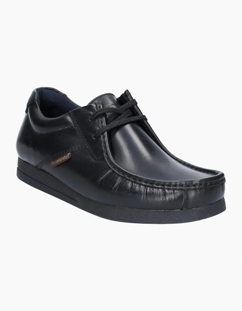 Base London Event Leather Mens Shoes Black