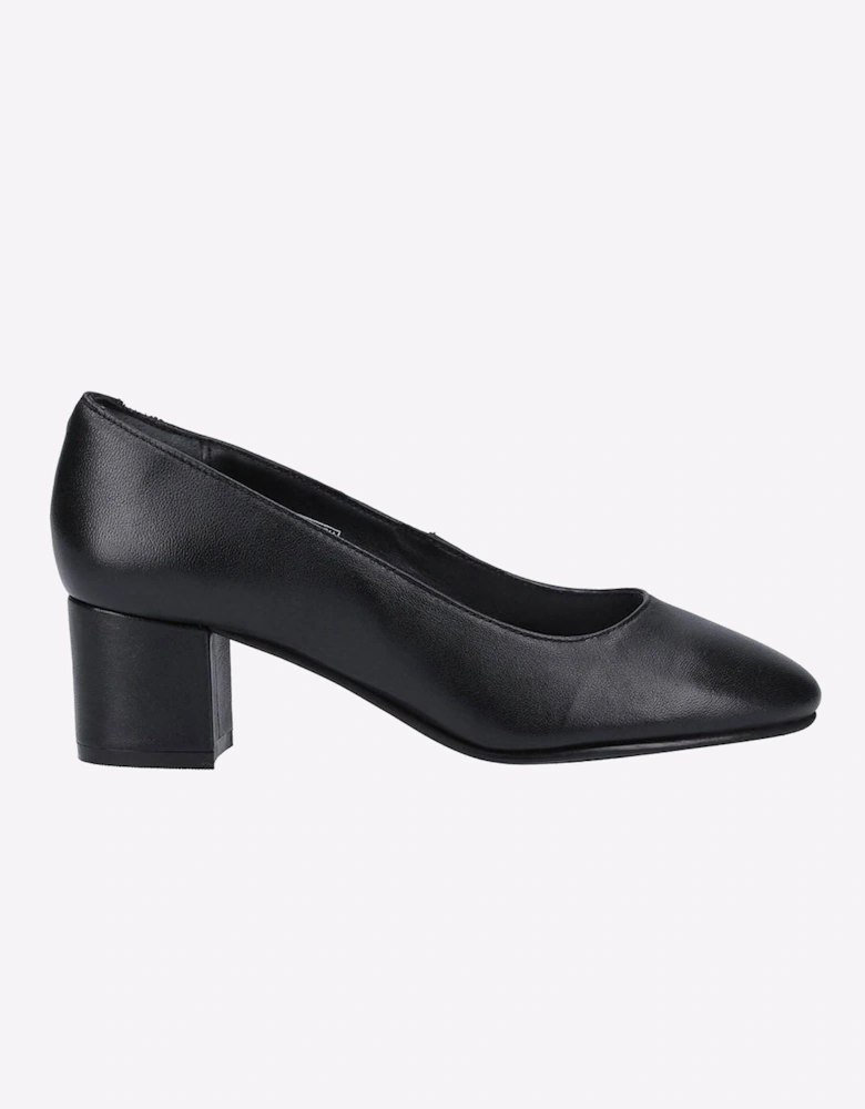Hush Puppies Anna Slip On Court Memory Foam Womens Shoes Black