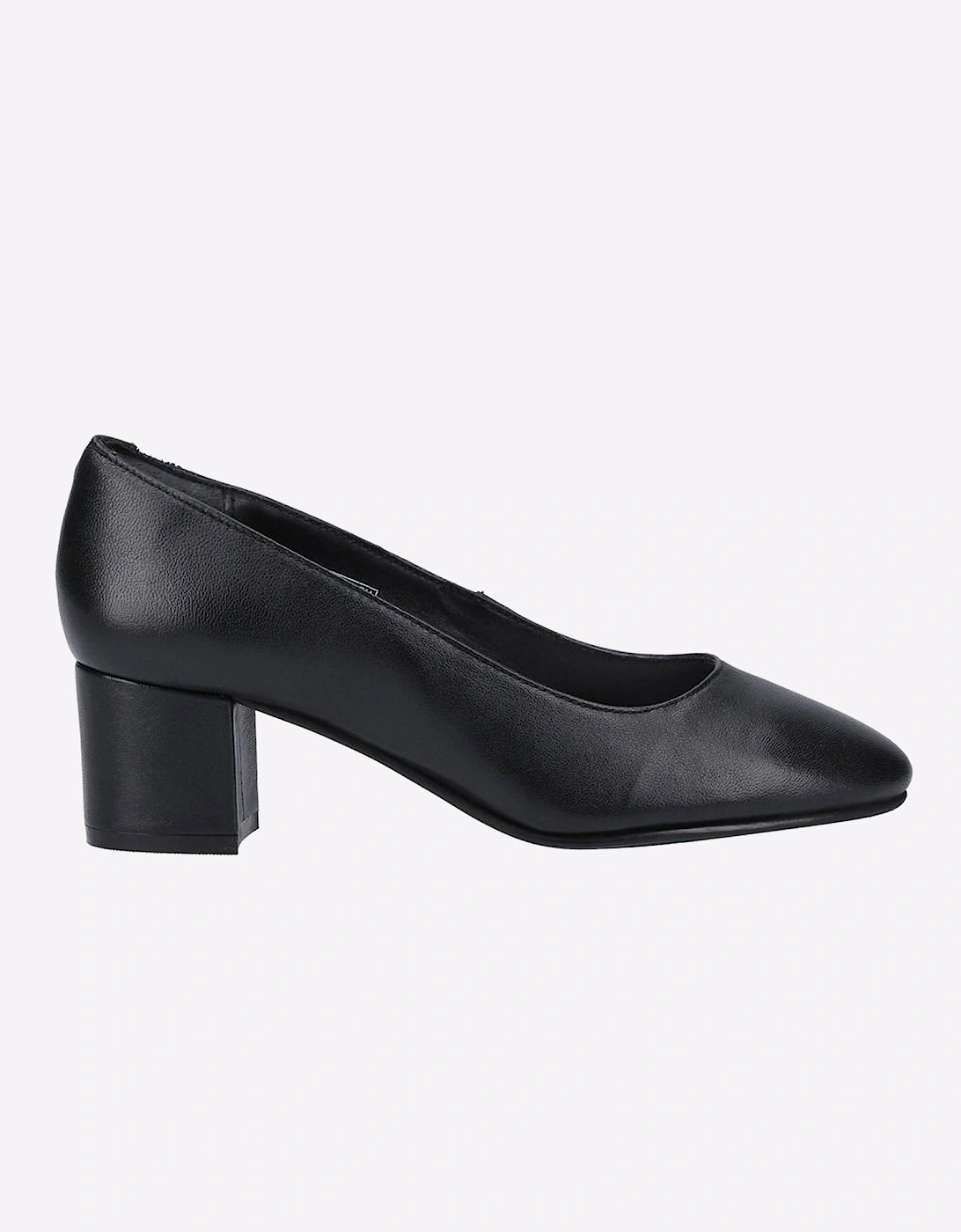Hush Puppies Anna Slip On Court Memory Foam Womens Shoes Black