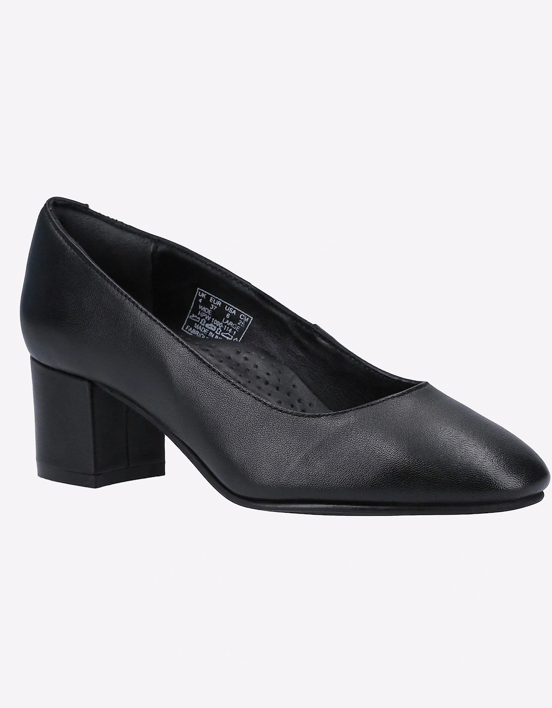 Hush Puppies Anna Slip On Court Memory Foam Womens Shoes Black