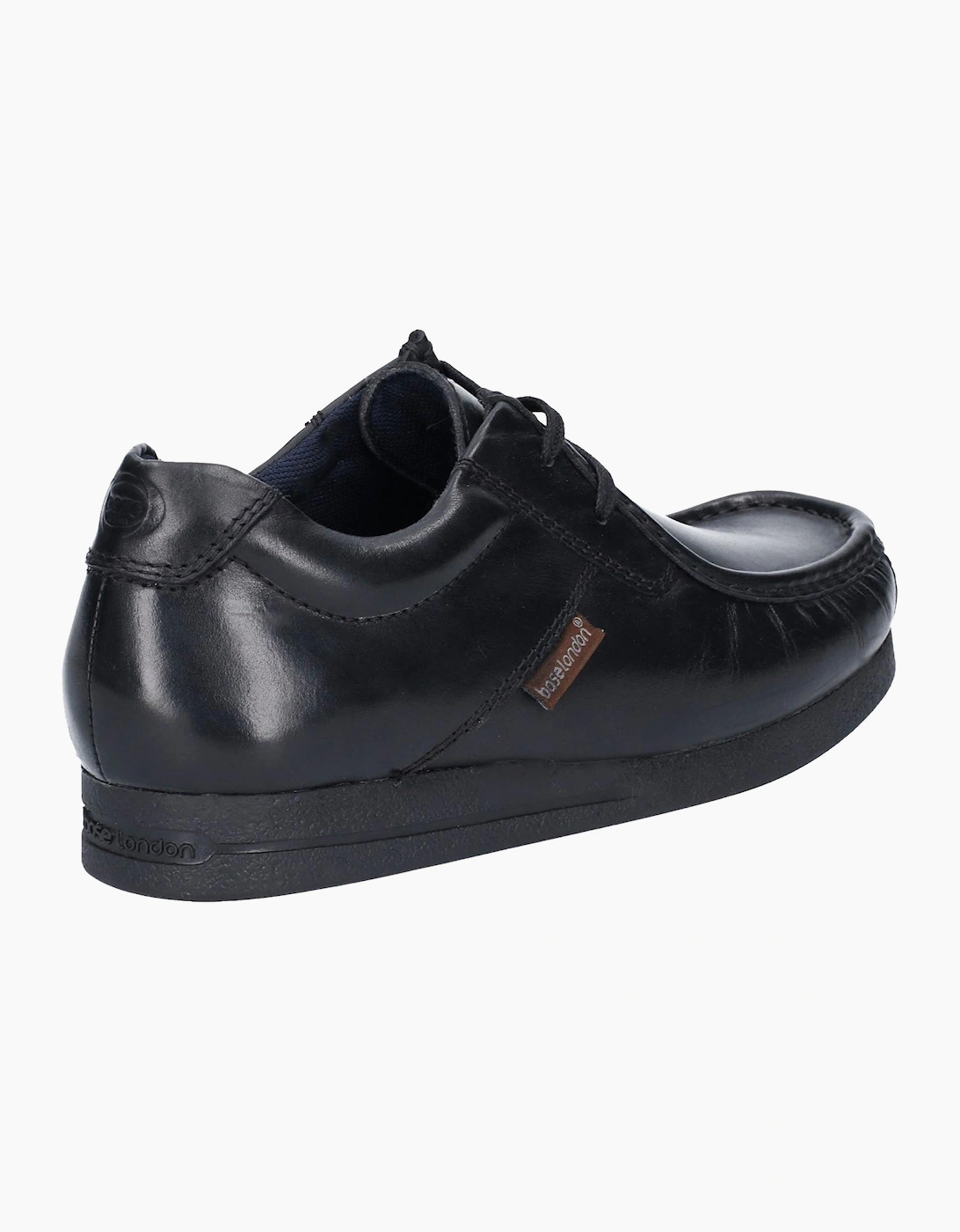 Base London Event Leather Mens Shoes Black