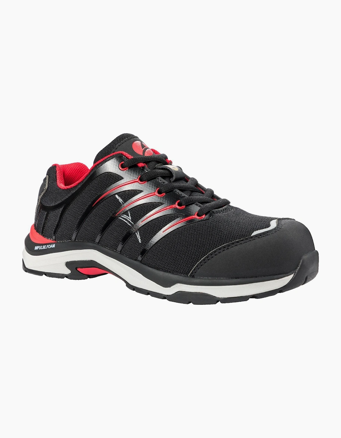 Albatros Twist Low Safety Womens Black/Red