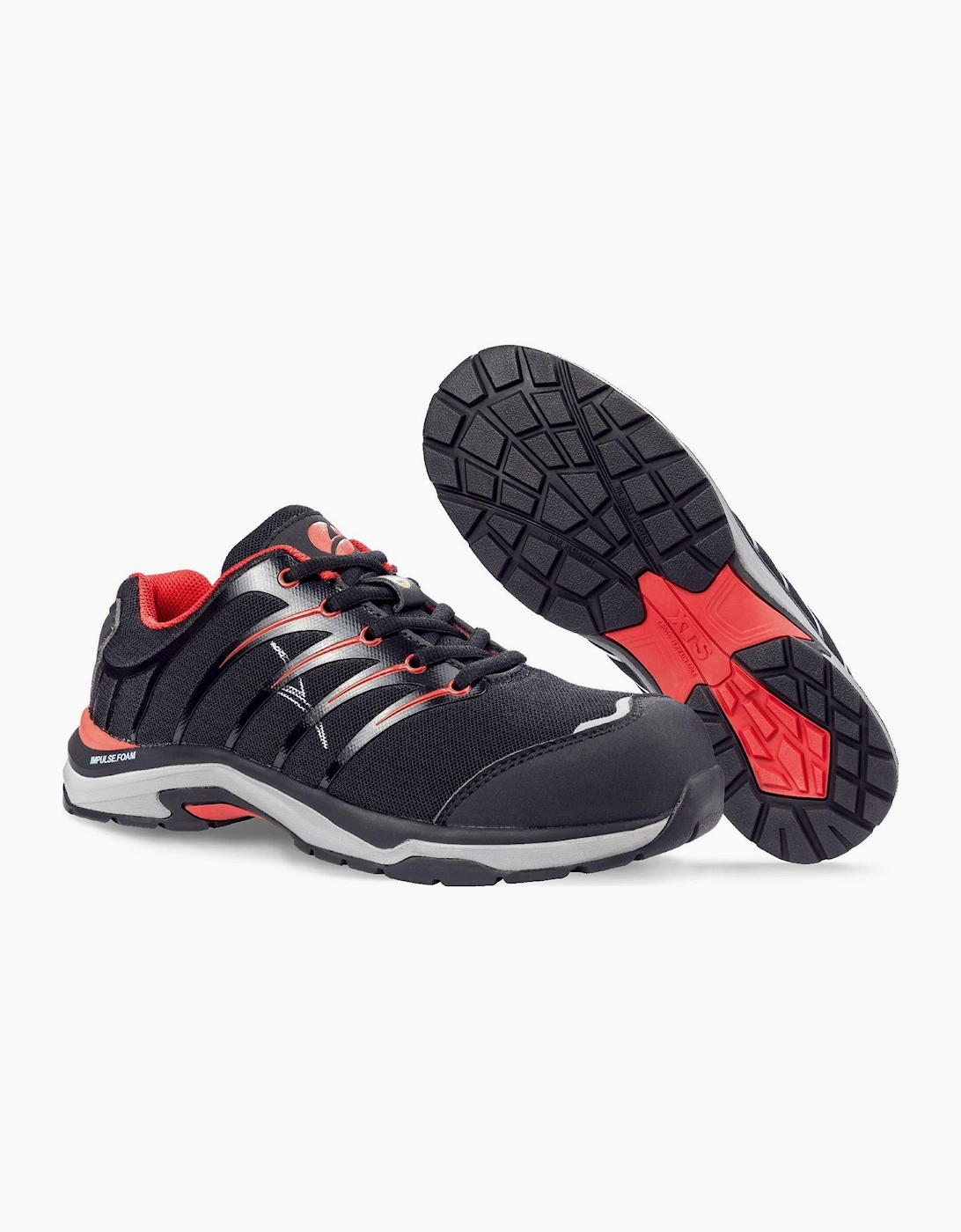 Albatros Twist Low Safety Womens Black/Red