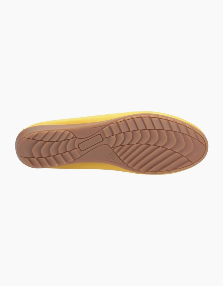 Riva Aldons Leather Womens Shoes Yellow