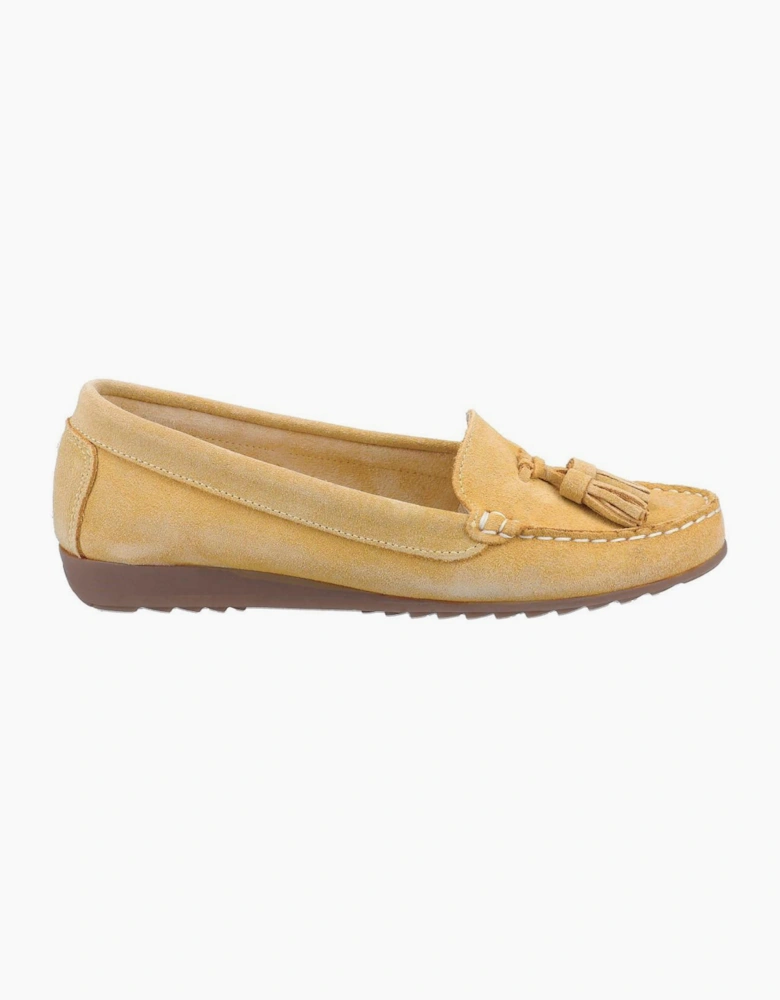 Riva Aldons Leather Womens Shoes Yellow