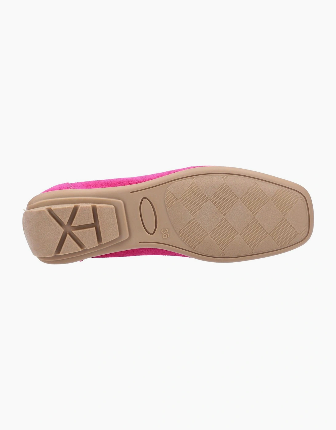 Riva Torella Leather Womens Shoes Fuchsia