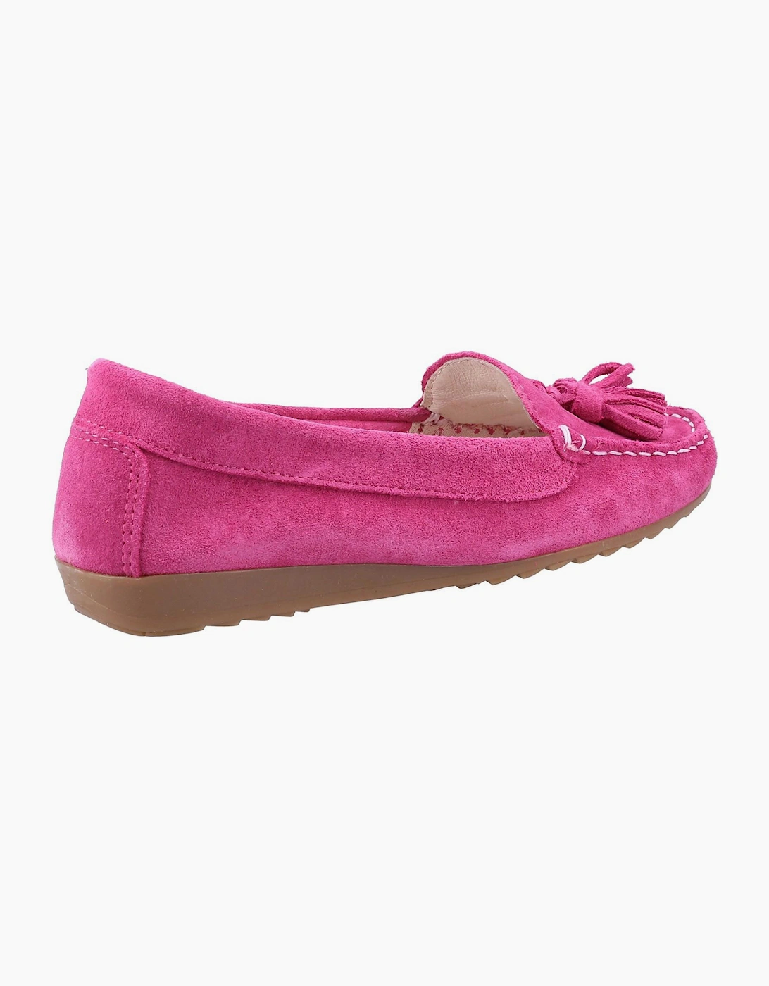 Riva Aldons Leather Womens Shoes Fuchsia