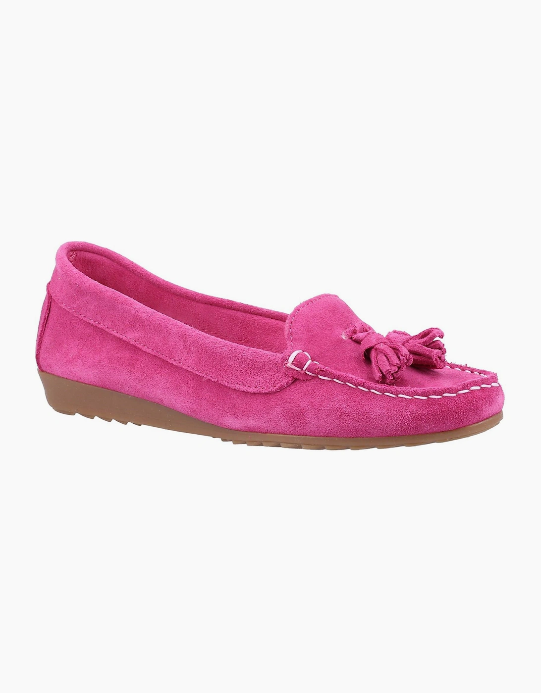 Riva Aldons Leather Womens Shoes Fuchsia
