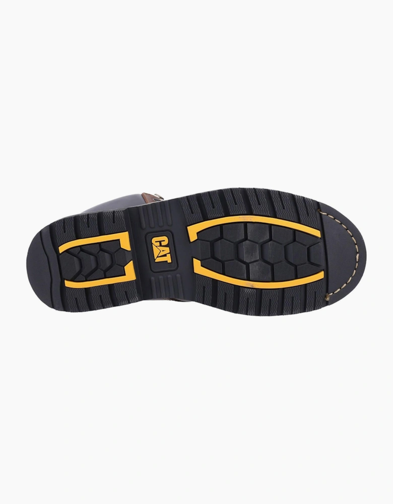 Caterpillar Powerplant Mens Safety Boots Brown