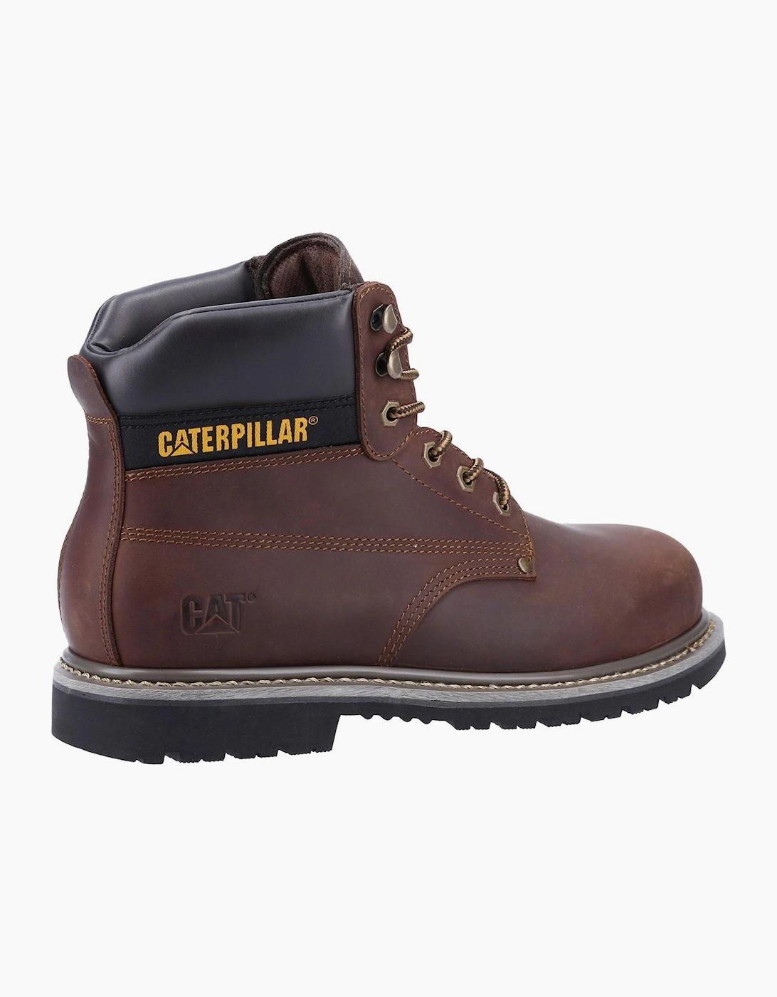 Caterpillar Powerplant Mens Safety Boots Brown