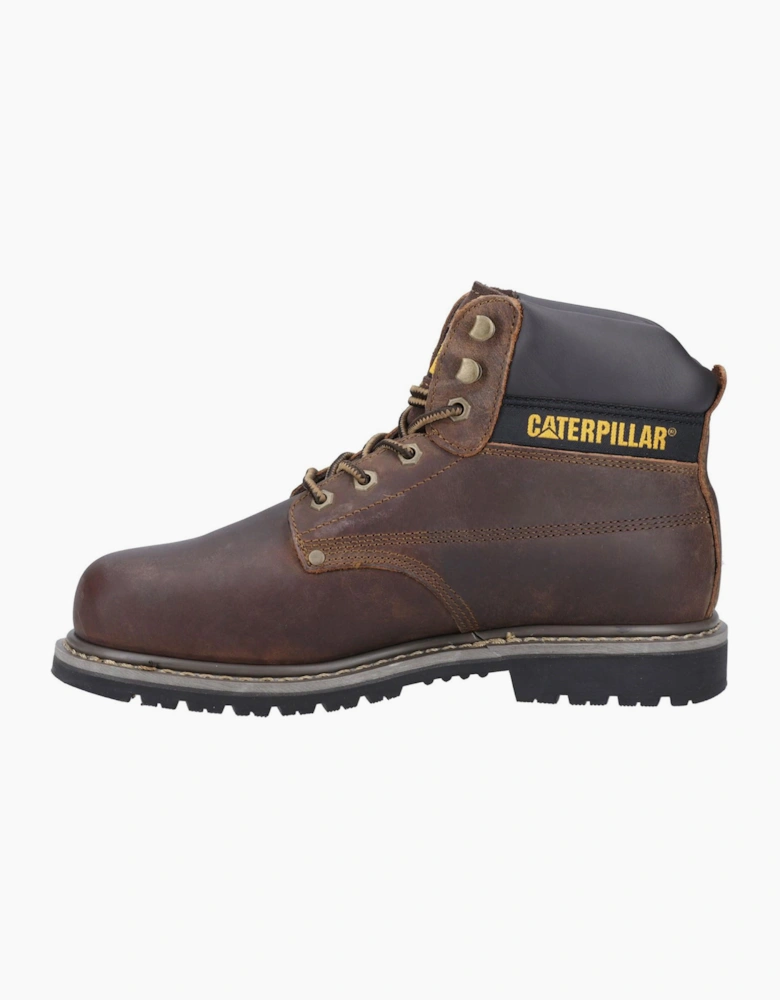 Caterpillar Powerplant Mens Safety Boots Brown