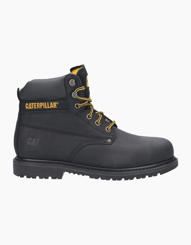 Caterpillar Powerplant Mens Safety Boots Black
