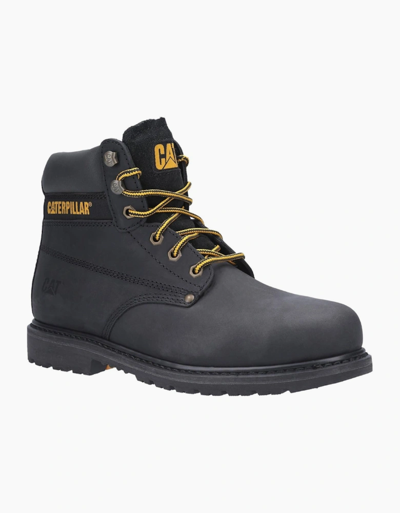 Caterpillar Powerplant Mens Safety Boots Black