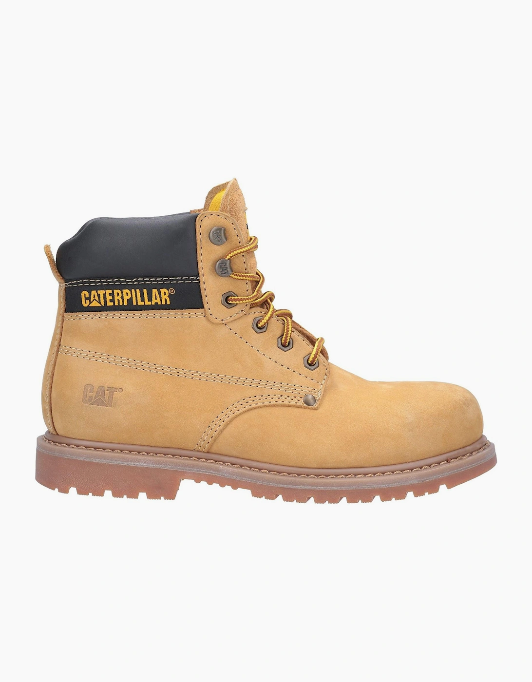 Caterpillar Powerplant Mens Safety Boots Honey