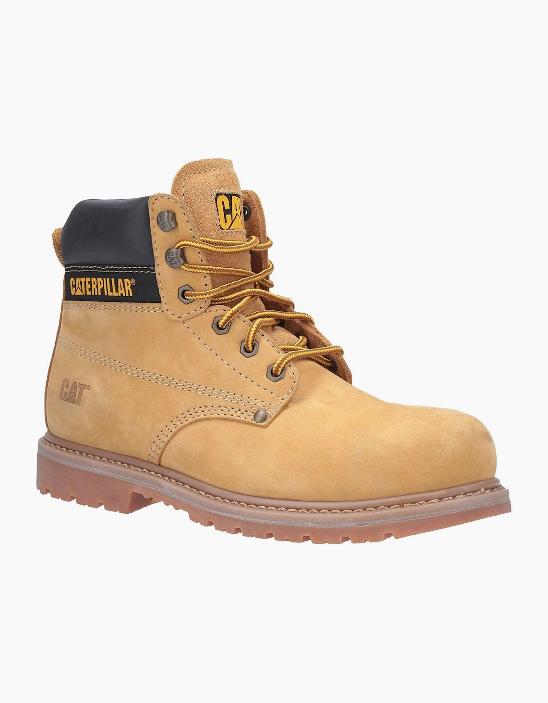Caterpillar Powerplant Mens Safety Boots Honey