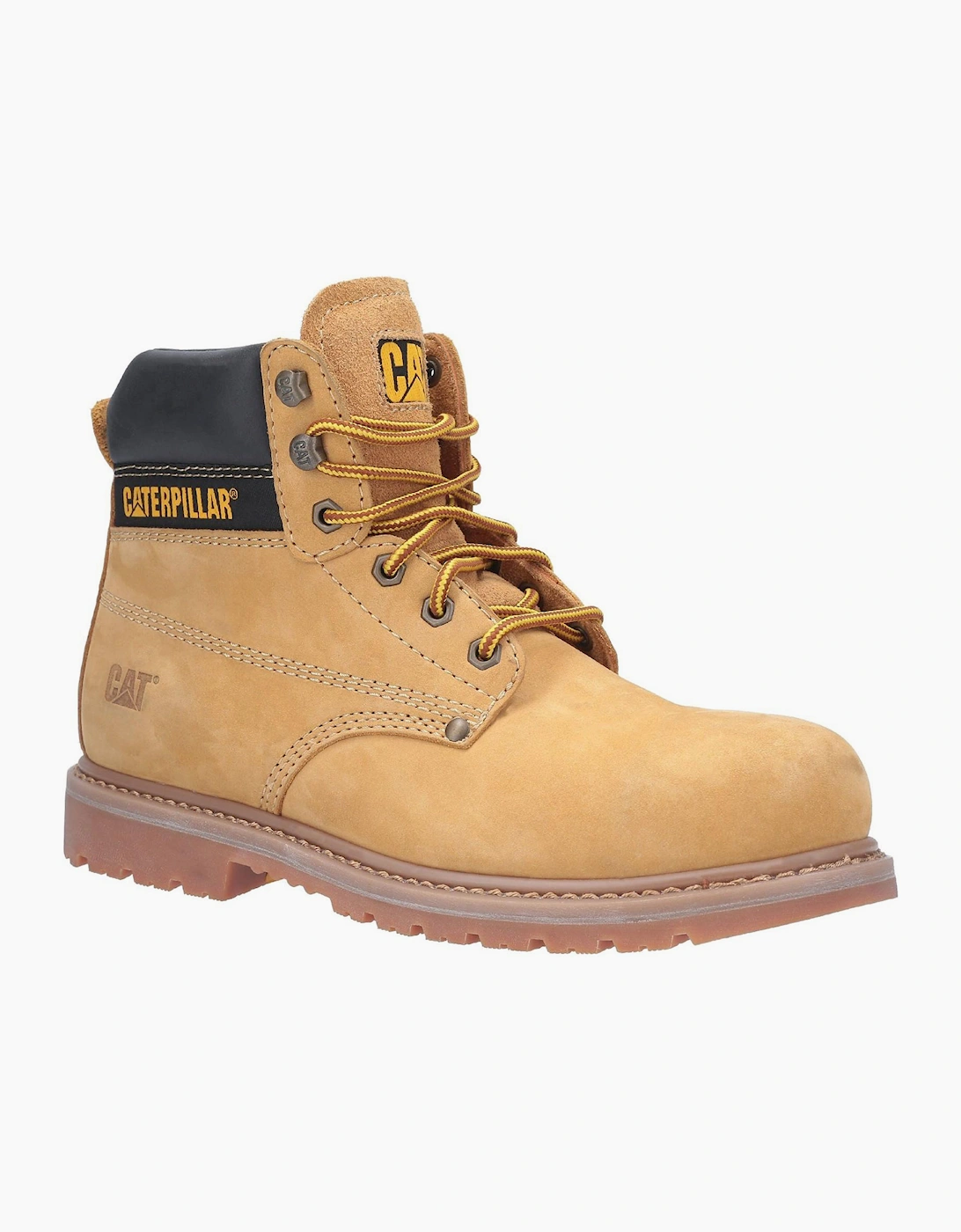 Caterpillar Powerplant Mens Safety Boots Honey