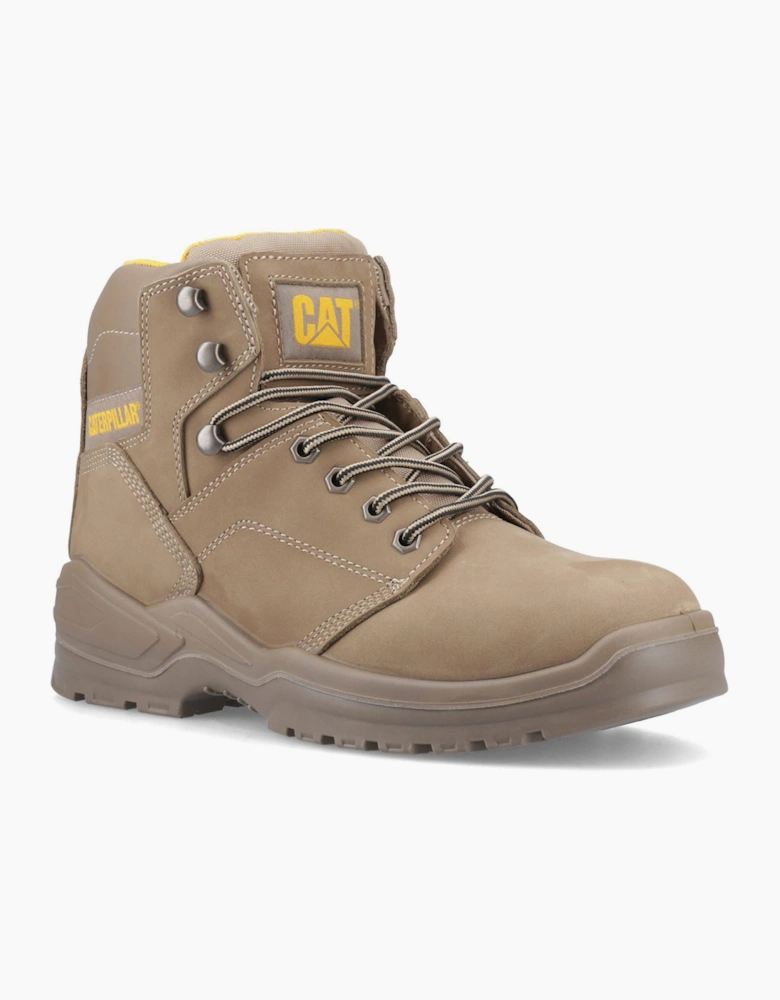 Caterpillar Striver Injected Mens Safety Boots Stone