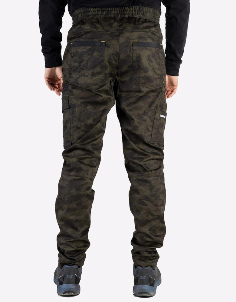 Caterpillar Dynamic Trousers (Regular) Mens Night Camo