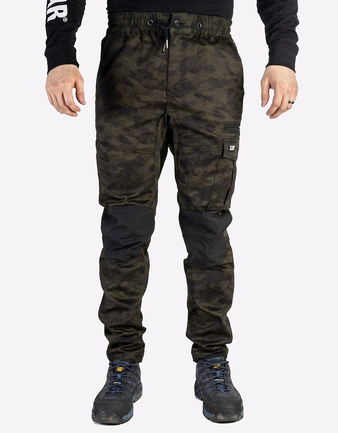 Caterpillar Dynamic Trousers (Straight) Mens Night Camo