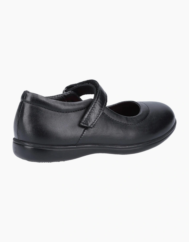 Mirak Lucie School Shoes Junior Girls Black