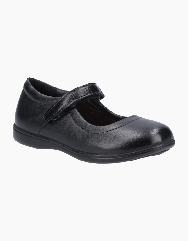 Mirak Lucie School Shoes Junior Girls Black