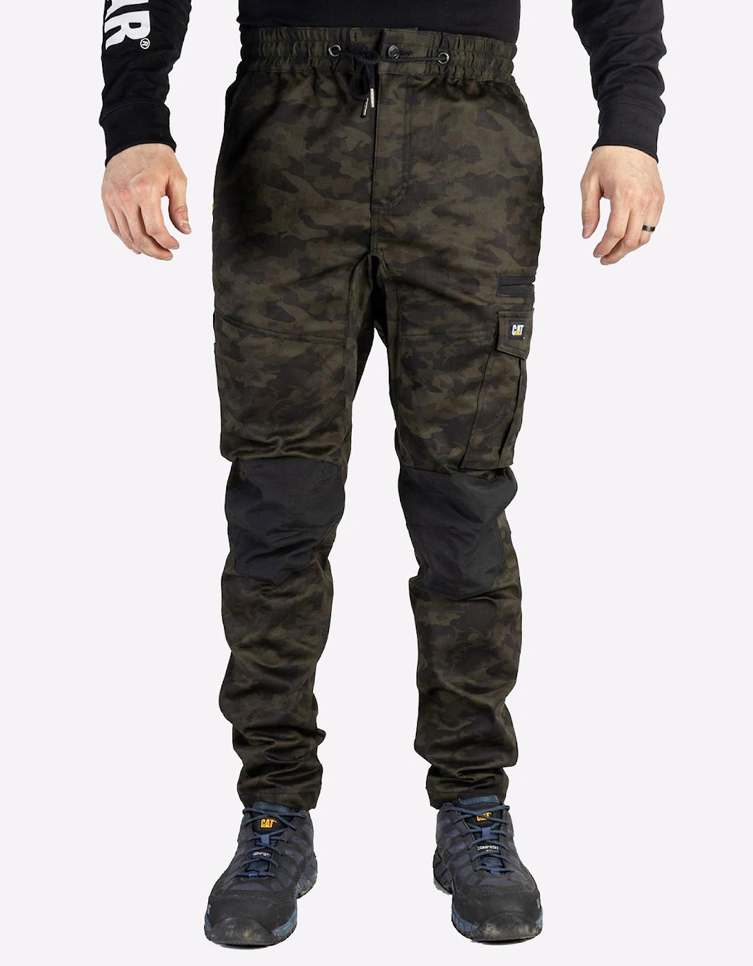Caterpillar Dynamic Trousers (Long) Mens Night Camo