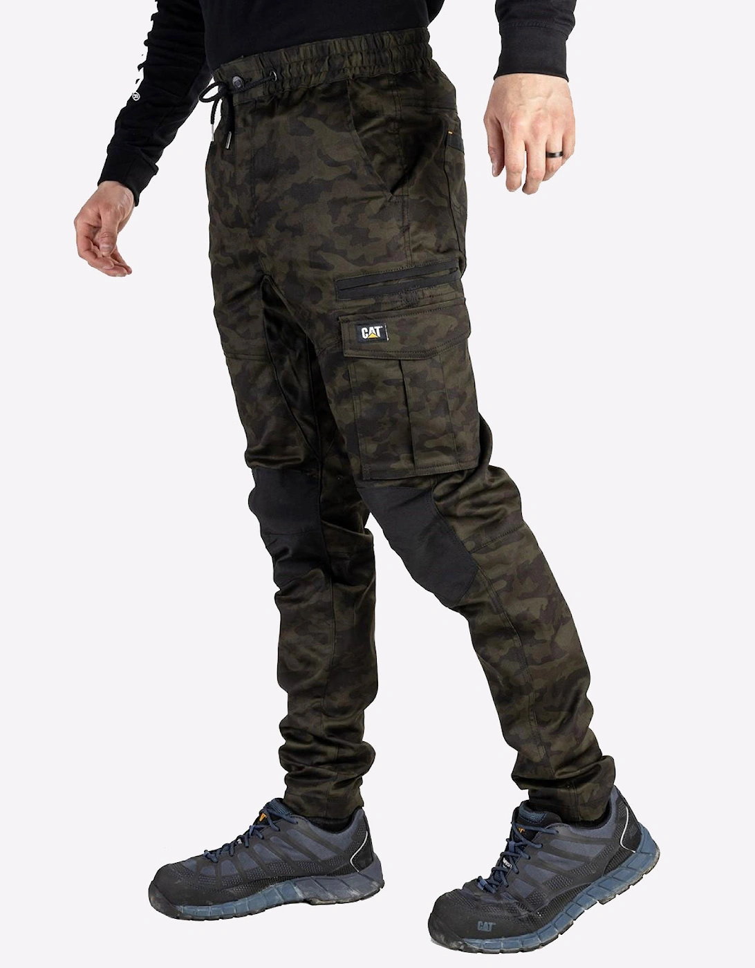 Caterpillar Dynamic Trousers (Long) Mens Night Camo