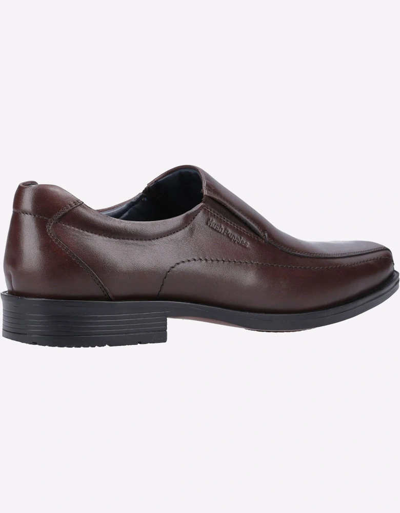 Hush Puppies Brody Memory Foam Mens Shoes Chocolate