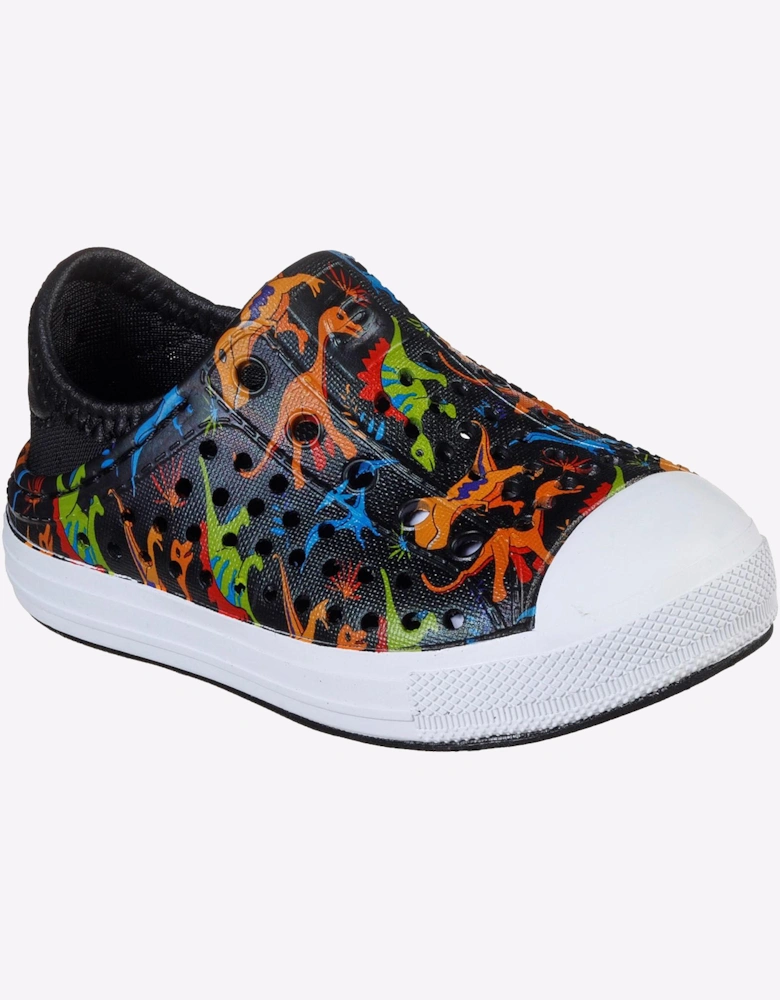 Skechers Lil Dino Infant Shoes Black/Multi