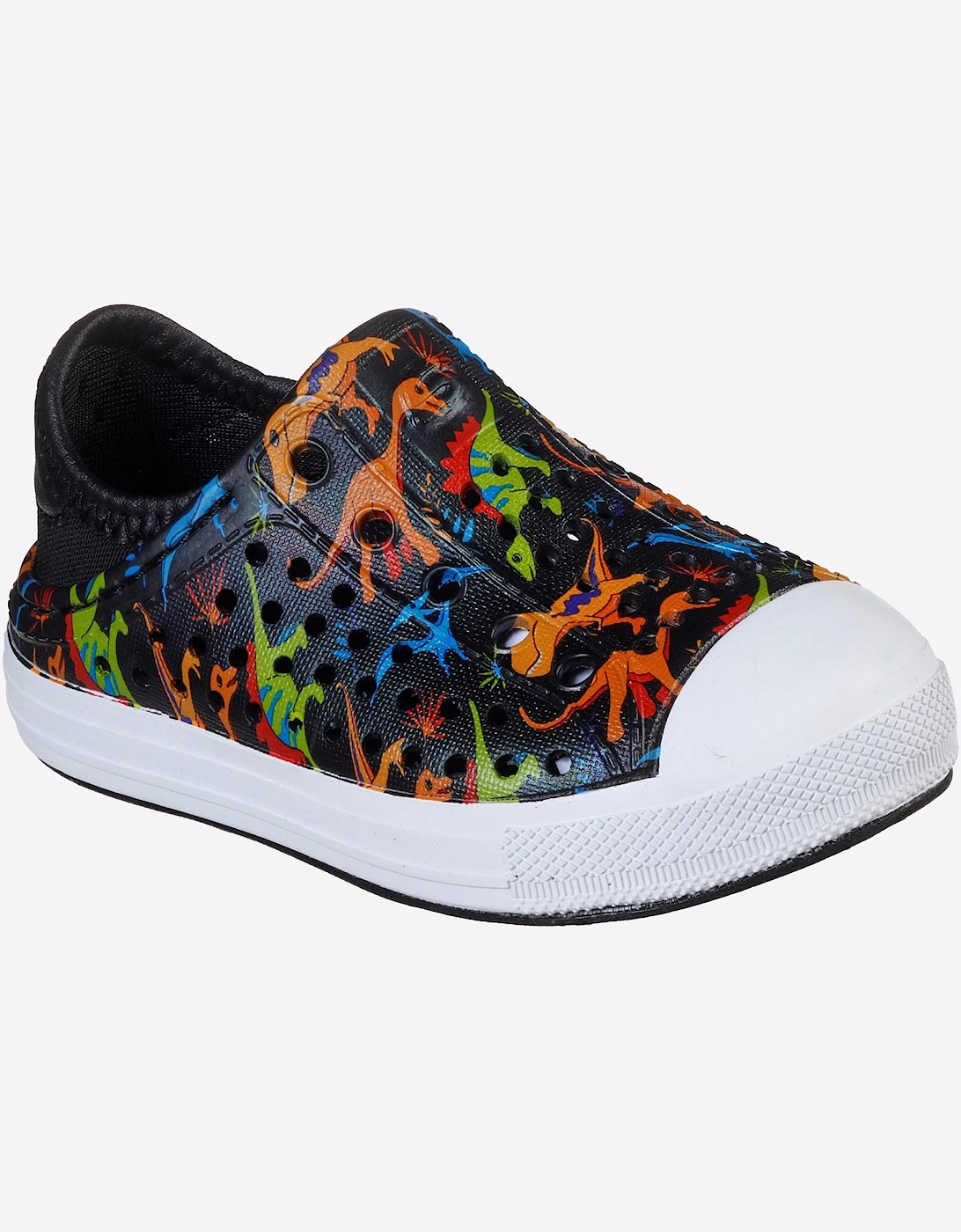 Skechers Lil Dino Infant Shoes Black/Multi