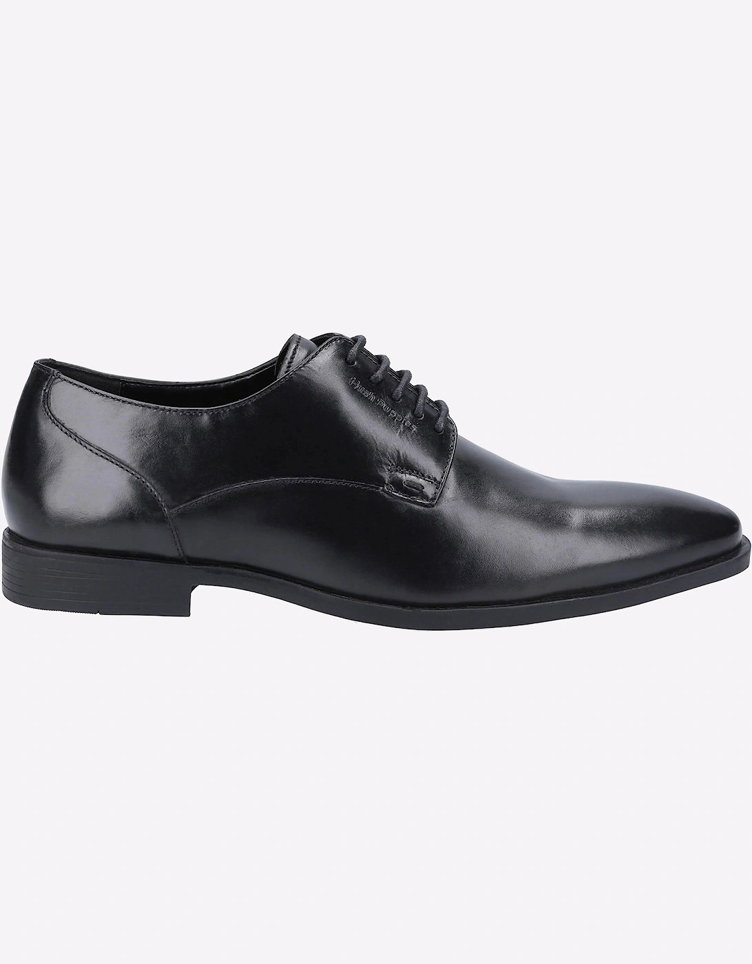 Hush Puppies Ezra Leather Mens Shoes Black