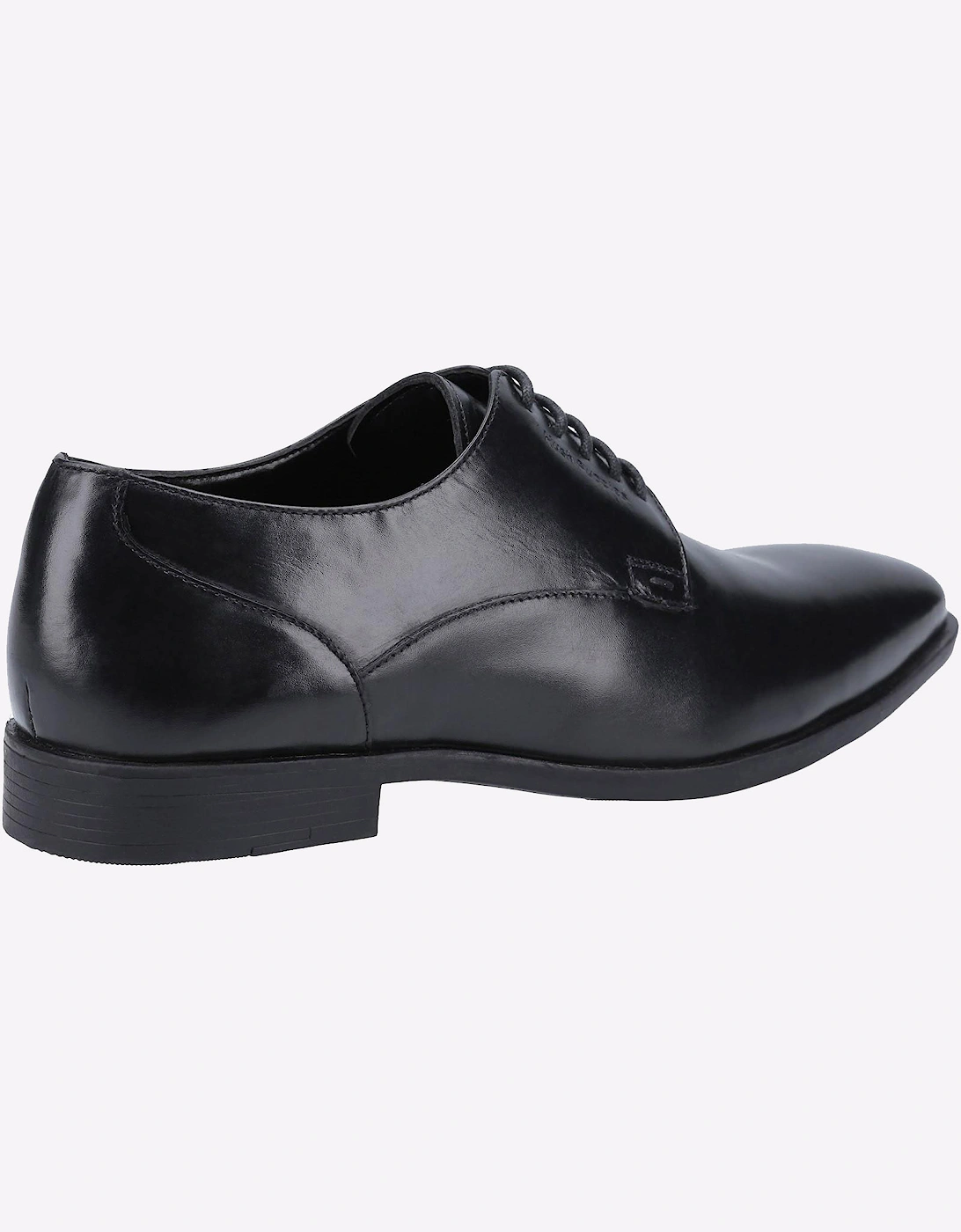 Hush Puppies Ezra Leather Mens Shoes Black