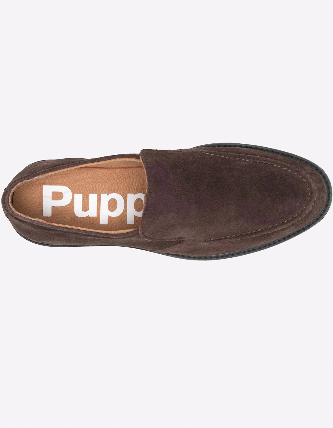 Hush Puppies Ezra Leather Mens Shoes Black