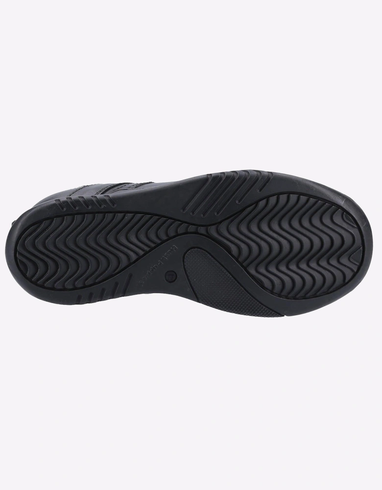Hush Puppies Harvey Senior Boys Memory Foam School Shoes Black