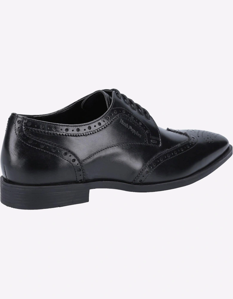 Hush Puppies Elliot Memory Foam Mens Shoes Black