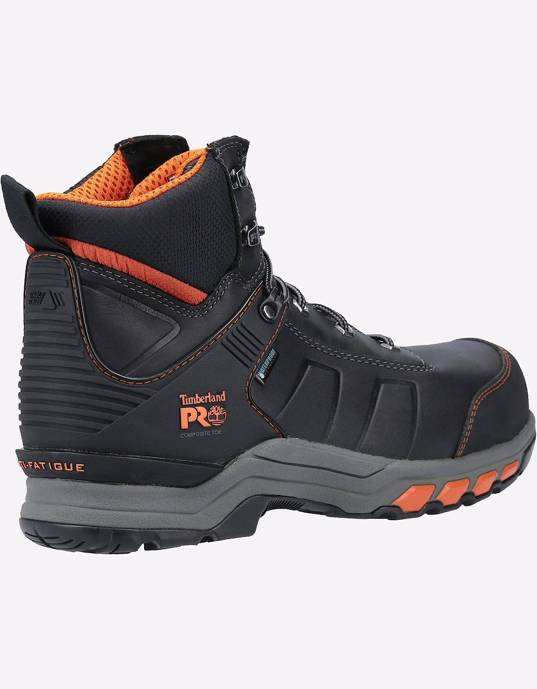 Timberland Pro Hypercharge Composite Safety Toe Work Boot Mens Black/Orange