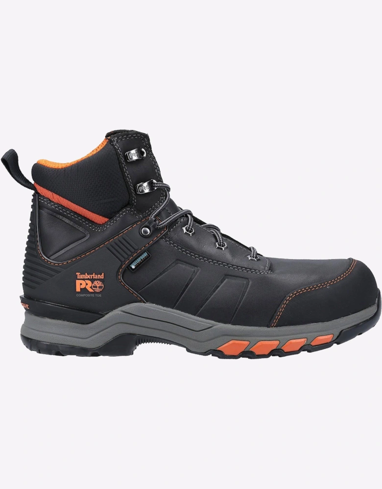 Timberland Pro Hypercharge Composite Safety Toe Work Boot Mens Black/Orange