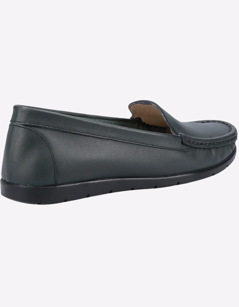 Fleet & Foster Tiggy Womens Loafer Shoes Green