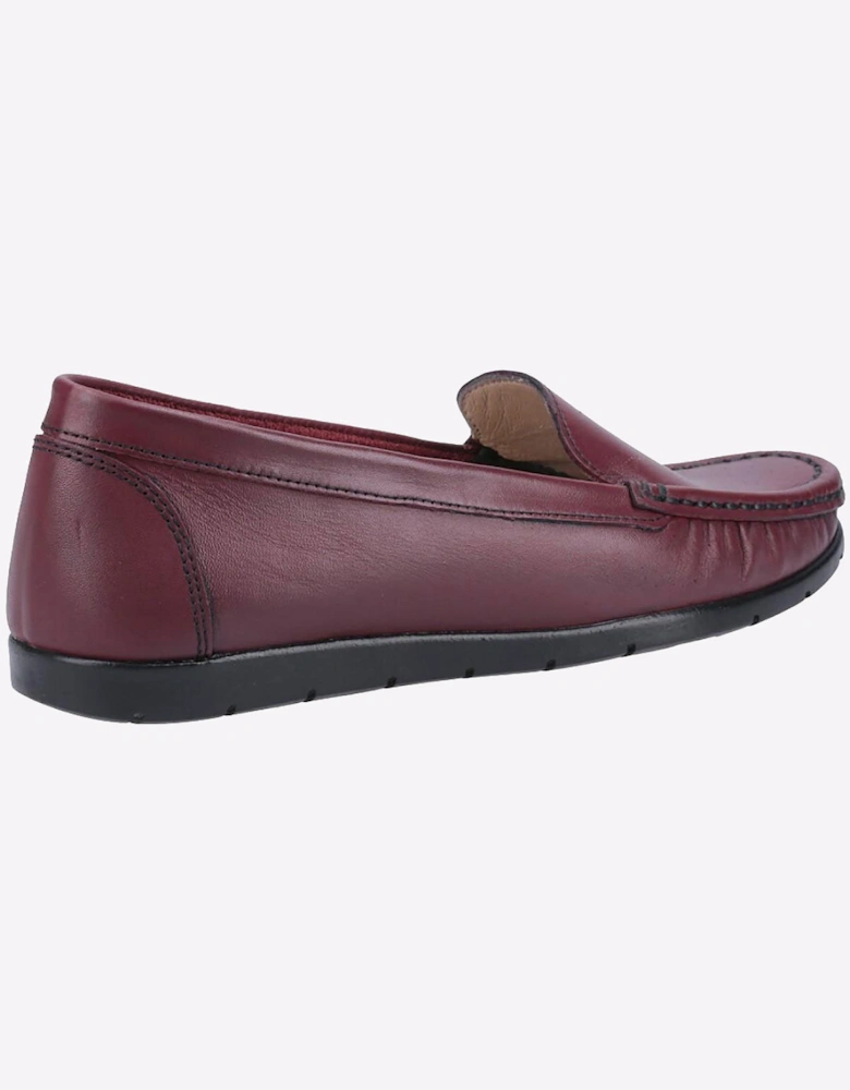 Fleet & Foster Tiggy Womens Loafer Shoes Wine