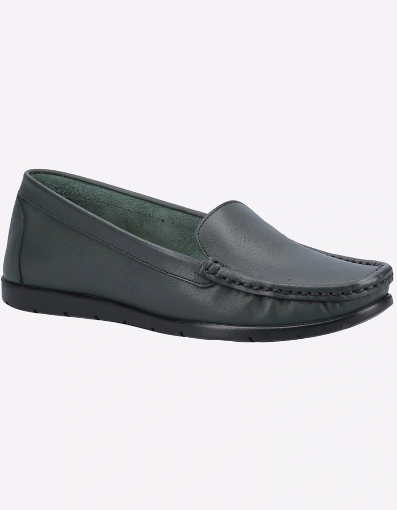 Fleet & Foster Tiggy Womens Loafer Shoes Green