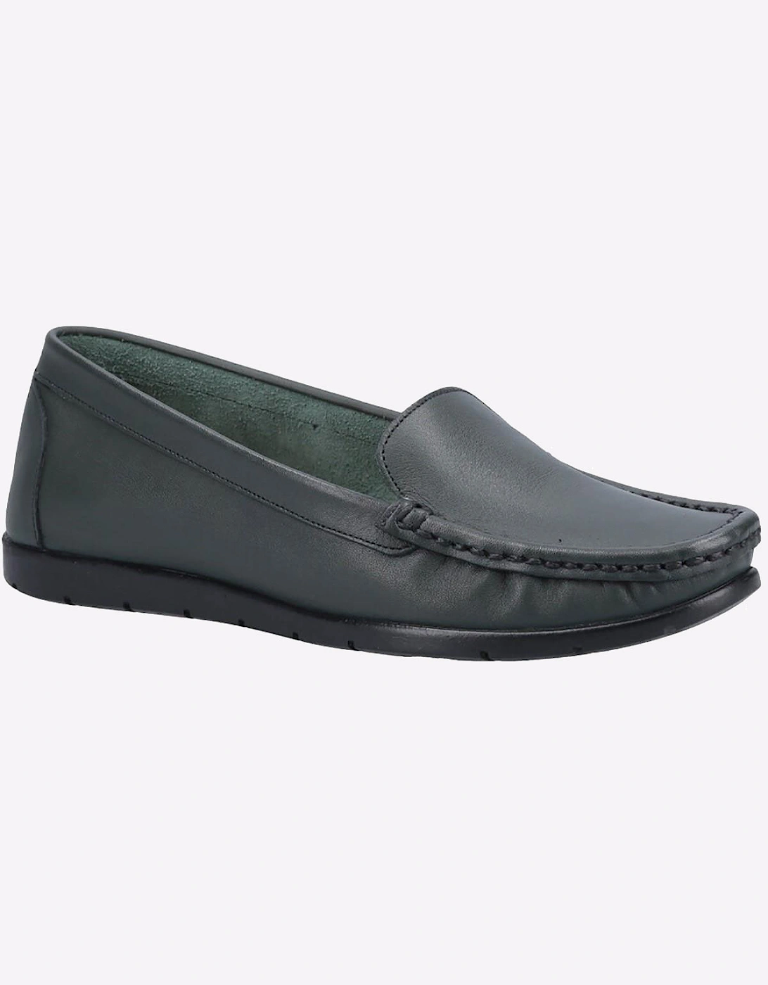 Fleet & Foster Tiggy Womens Loafer Shoes Green