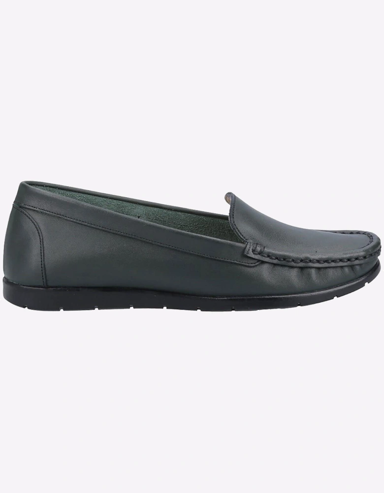 Fleet & Foster Tiggy Womens Loafer Shoes Green